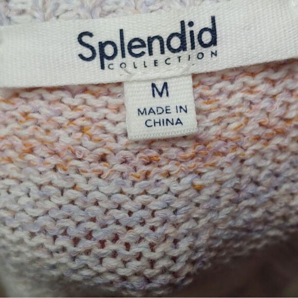 Splendid Striped Sweater Tank Sz M - Picture 7 of 8